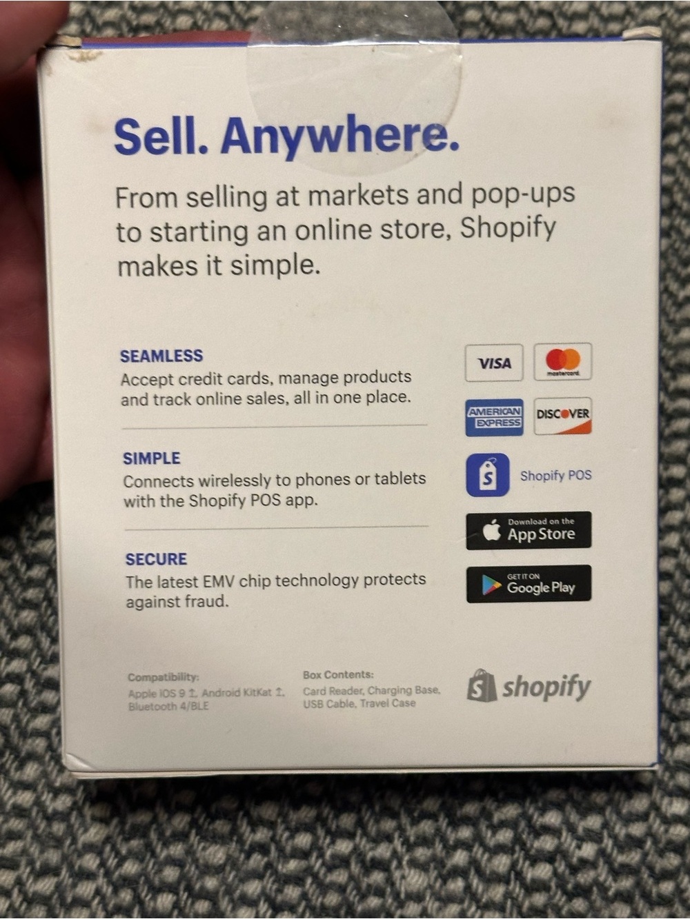 🆕 Chip & Swipe Reader - Wireless Card Reader - Picture 2 of 4
